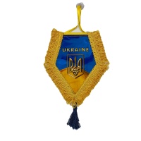 Вимпел в кабіну UKRAINE (ромб)