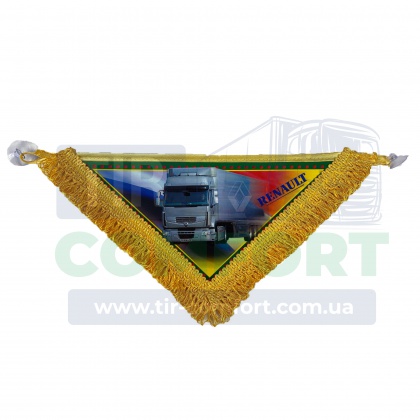 Вимпел в кабіну RENAULT (трикутник)