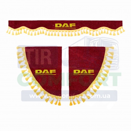 Ламбрекен и уголки DAF